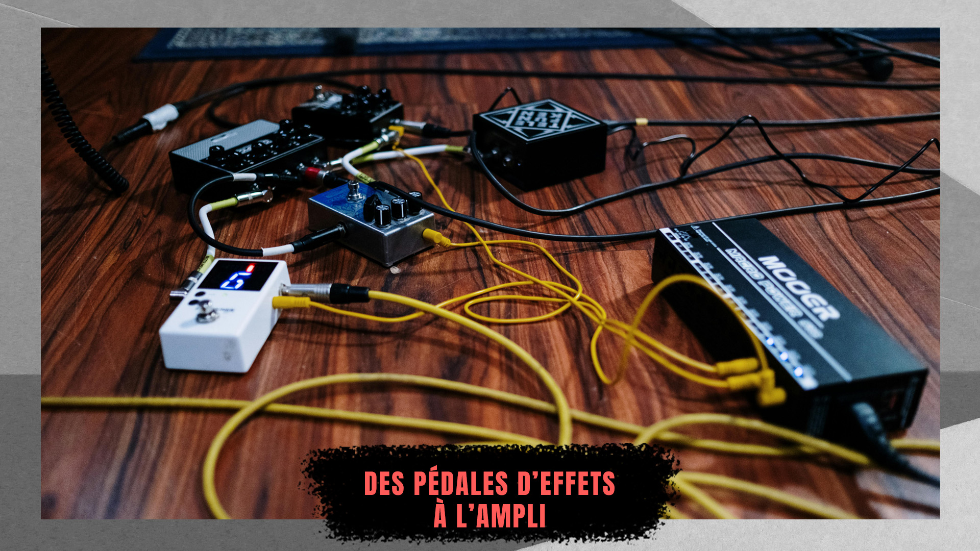pédales d'effets