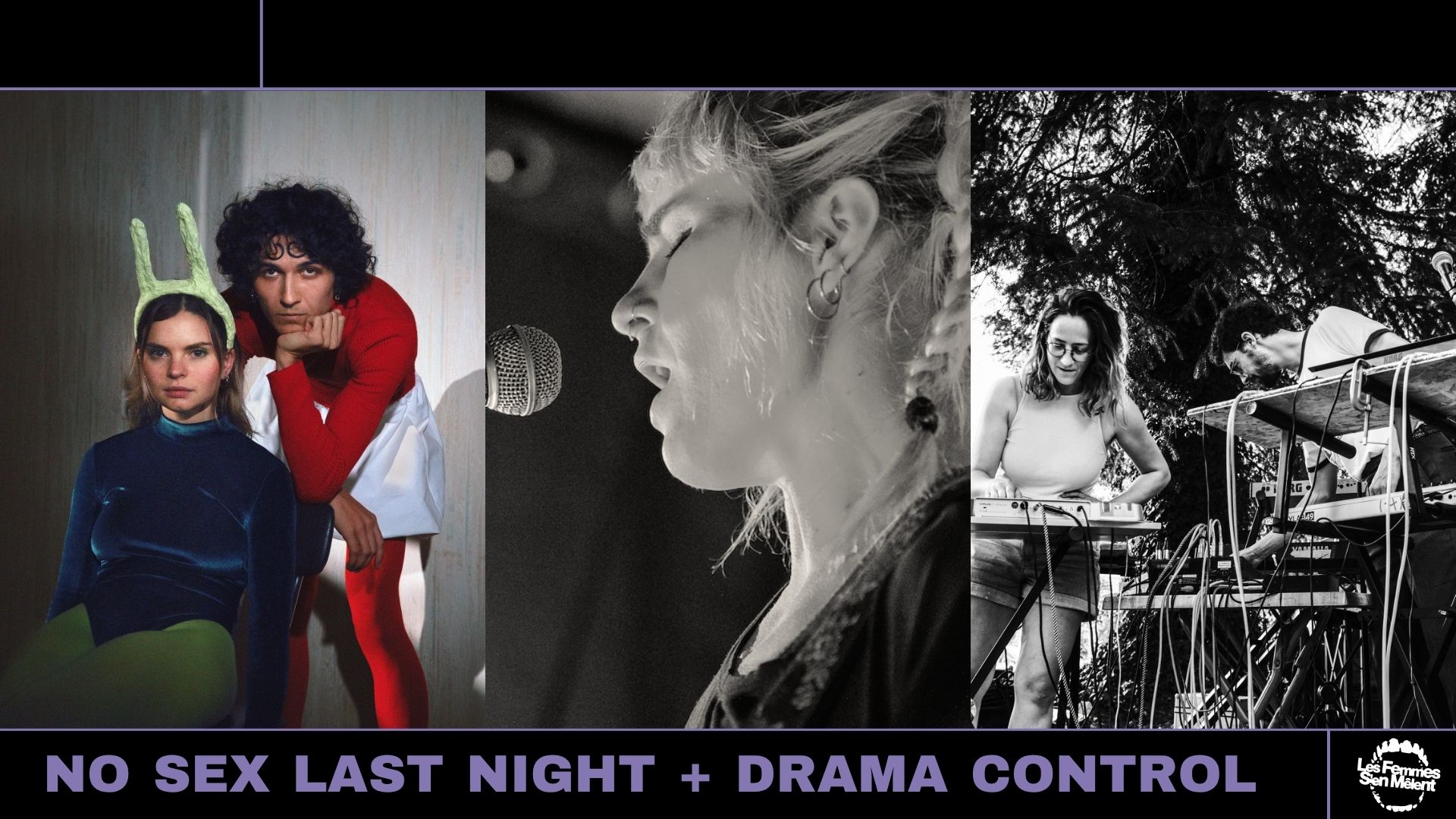 NO SEX LAST NIGHT + DRAMA CONTROL + CLAUDE ULTRAVIOLET