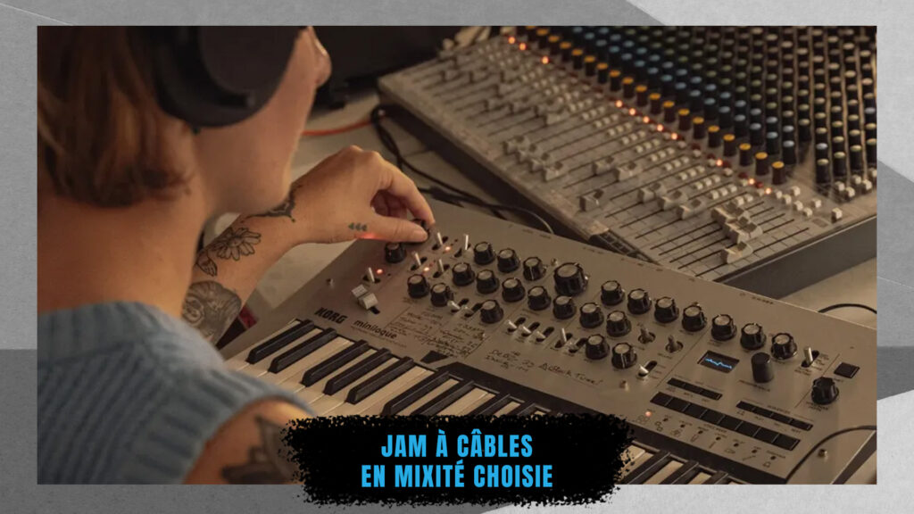 jam à câbles en mixité choisie