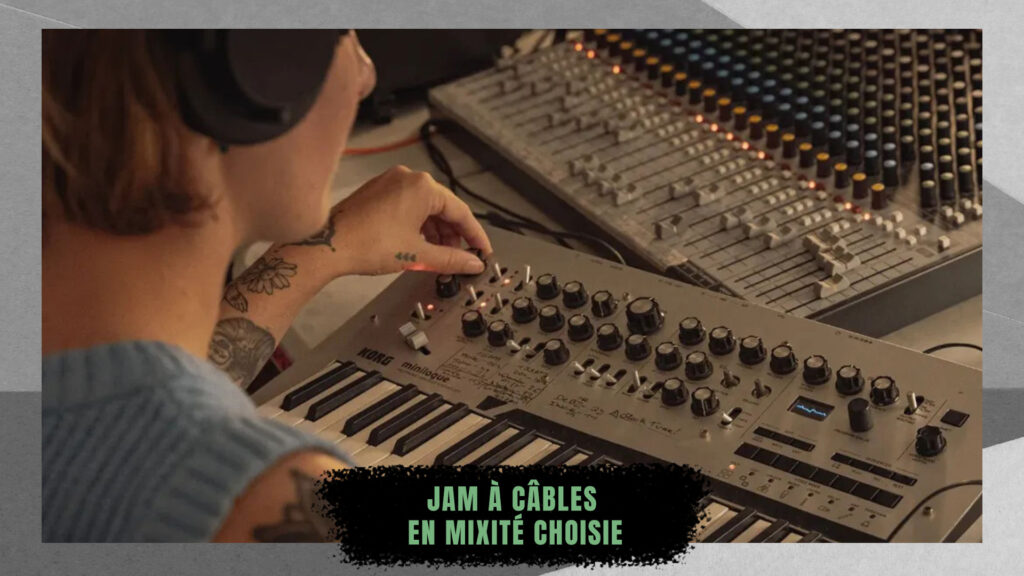 jam à câbles en mixité choisie